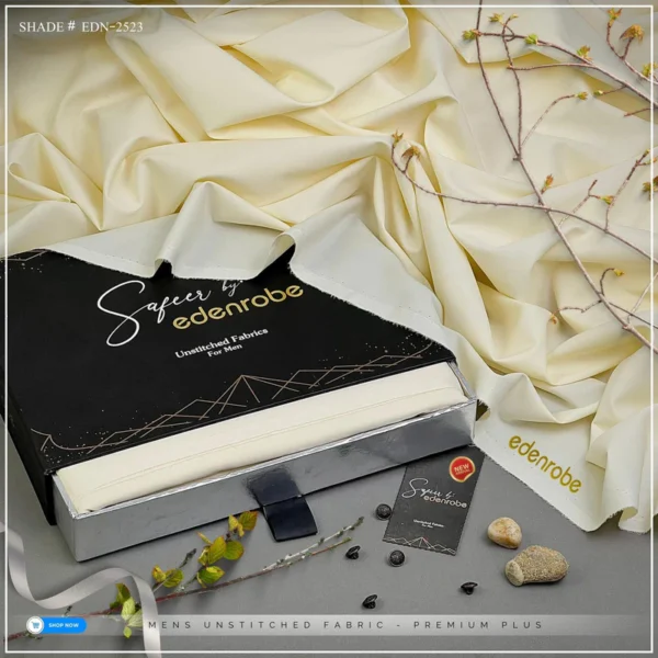Edenrobe - Summer - Unstitched - Wash & Wear - Rich Cream